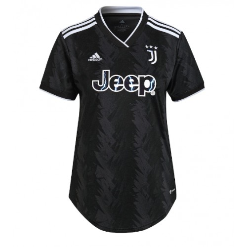 Juventus Dusan Vlahovic #9 Bortedrakt Kvinner 2022-23 Kortermet Juventus Dusan Vlahovic #9 Bortedrakt Kvinner 2022-23 Kortermet